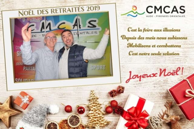 Noël des retraités à Canohes 2019 Robot Photos ©CMCAS